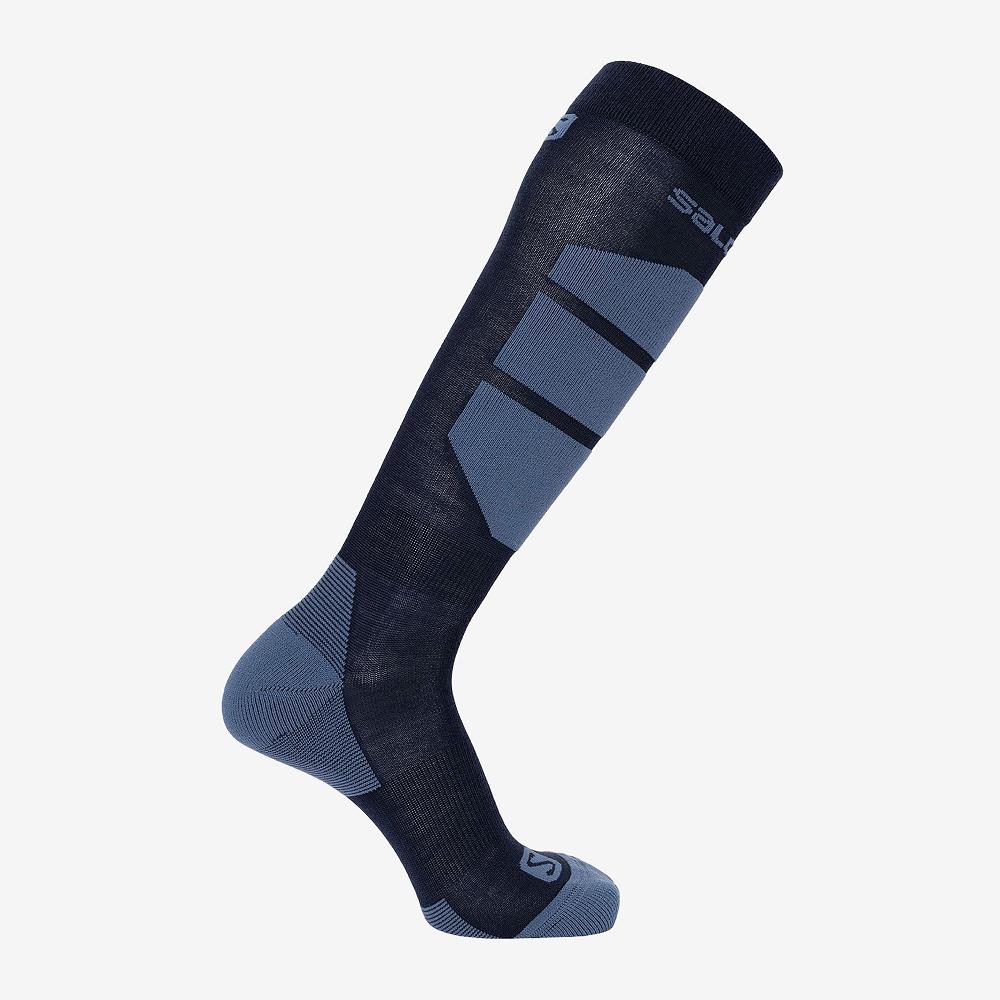 Salomon Israel COMFORT - Mens Socks - Navy (BLOZ-64309)